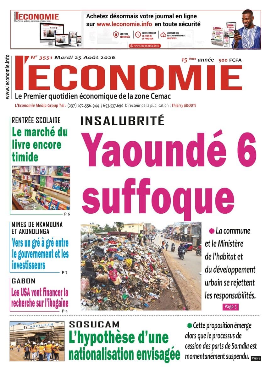 3551 L’Economie du Mardi 25 Août 2026