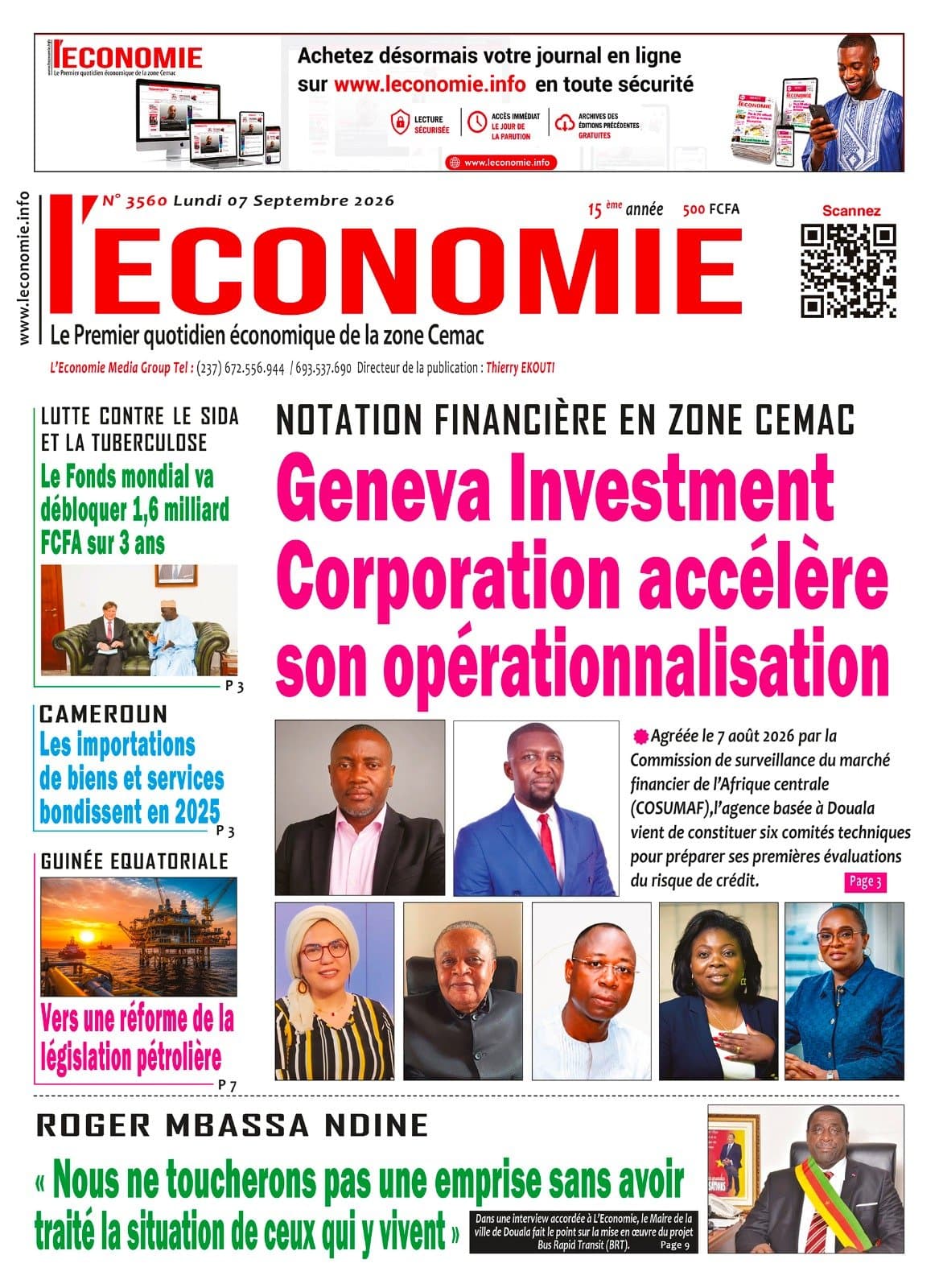 Couverture N°3560